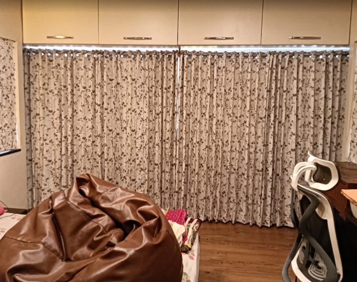 Luxury Penthouse High Ceiling Drapes